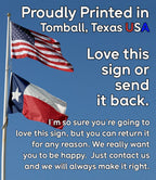 Slow Down Dust Down Metal Sign Lone Star Art