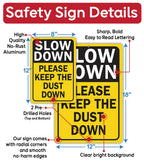 Slow Down Dust Down Metal Sign Lone Star Art