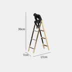 Thinker on a Ladder Character Statue - House Of Avana