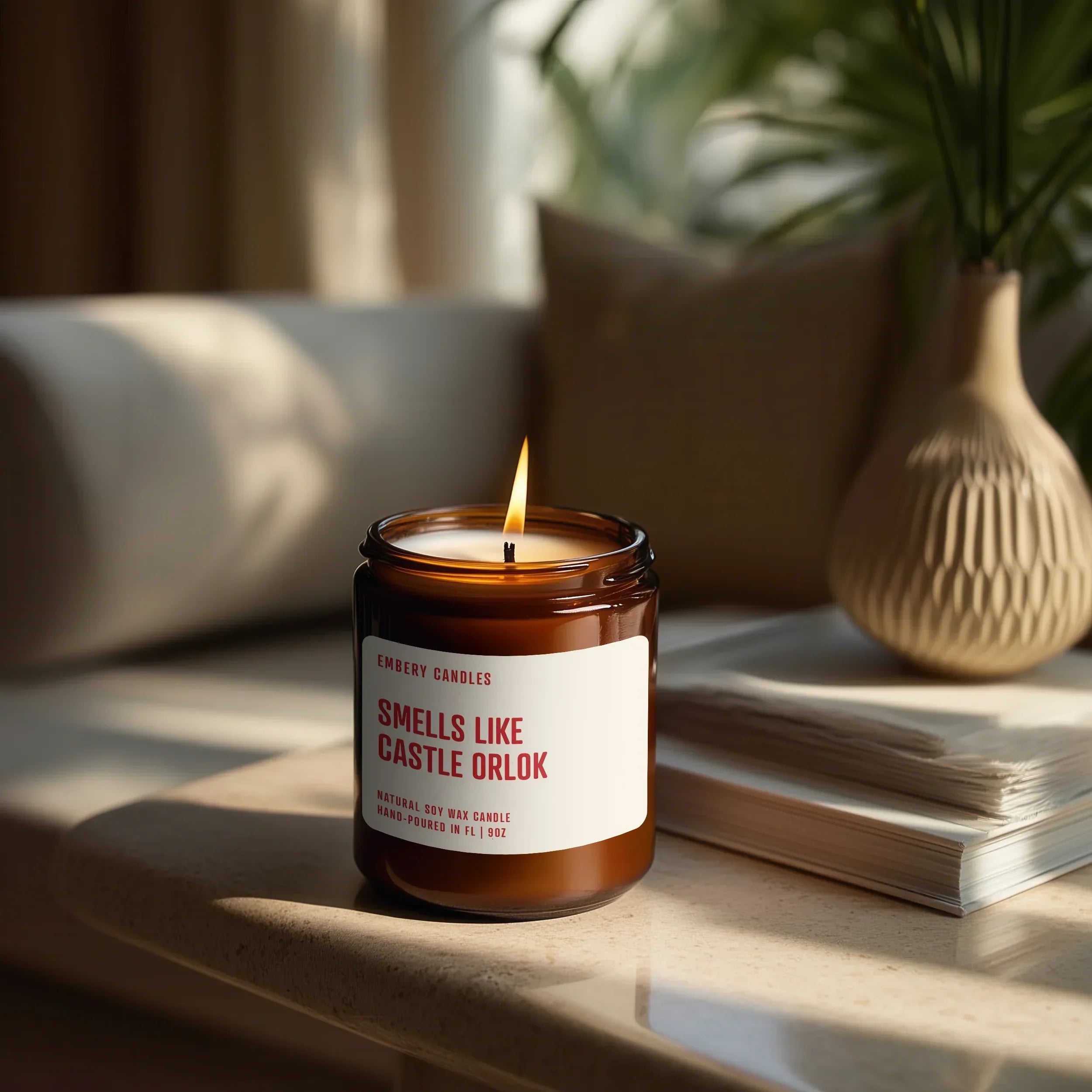 Smells Like Castle Orlok | Soy Wax Scented Candle