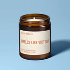 Smells Like Victory | Soy Wax Scented Candle, front view - House Of Avana