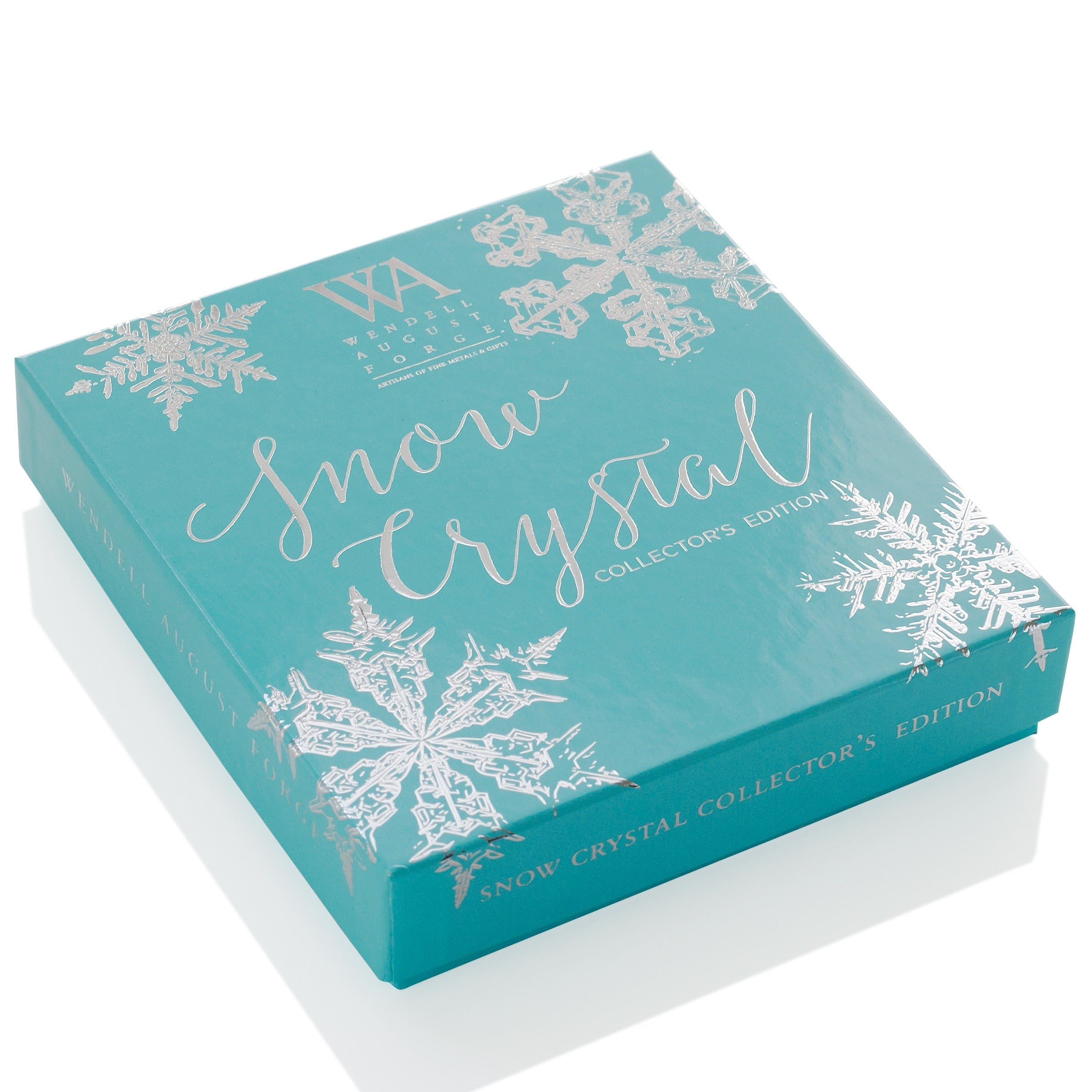 Snow Crystal Rose Ornament (Aluminum)