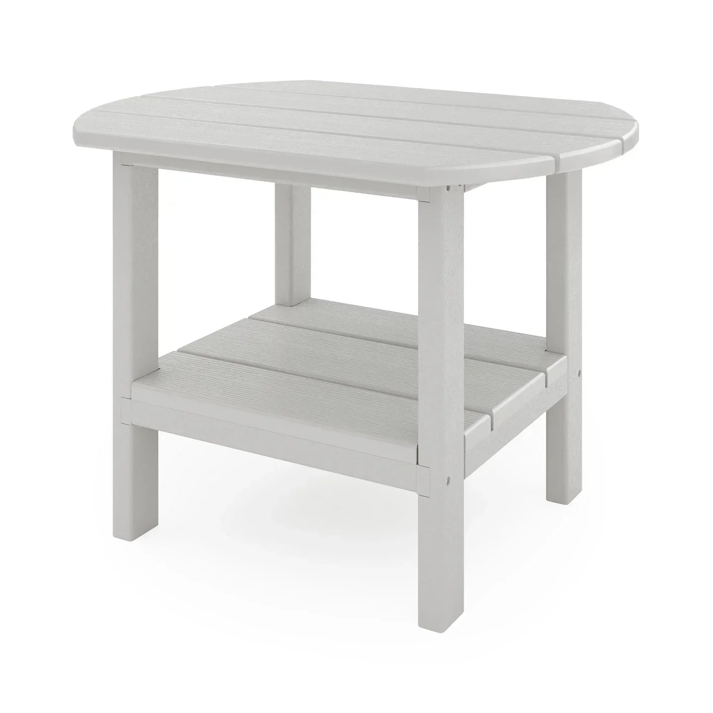 25" St. Simons Oval Side Table, top view - House Of Avana