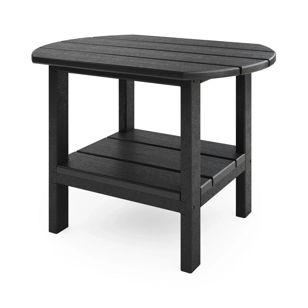 25" St. Simons Oval Side Table, front view - House Of Avana