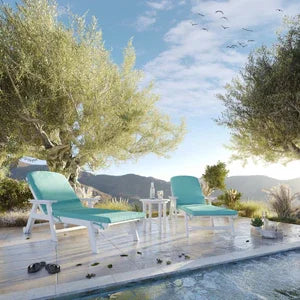 SoPoly Flat Chaise Lounge