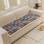 Sofa Bed Cover & Bohemian Chic Moroccan Blue Couch Protector topspet