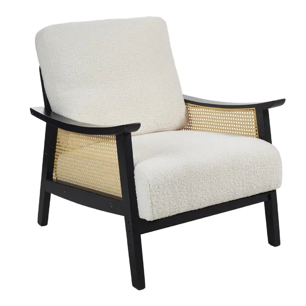 Sofa Bed - White Storage, angled view - House Of Avana