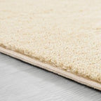 Soft Area Rug with Anti-Slip Backing Washable - Beige RugYourHome