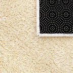 Soft Area Rug with Anti-Slip Backing Washable - Beige RugYourHome