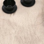 Soft Area Rug with Anti-Slip Backing Washable - Dark Beige RugYourHome