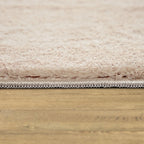 Soft Area Rug with Anti-Slip Backing Washable - Dark Beige RugYourHome