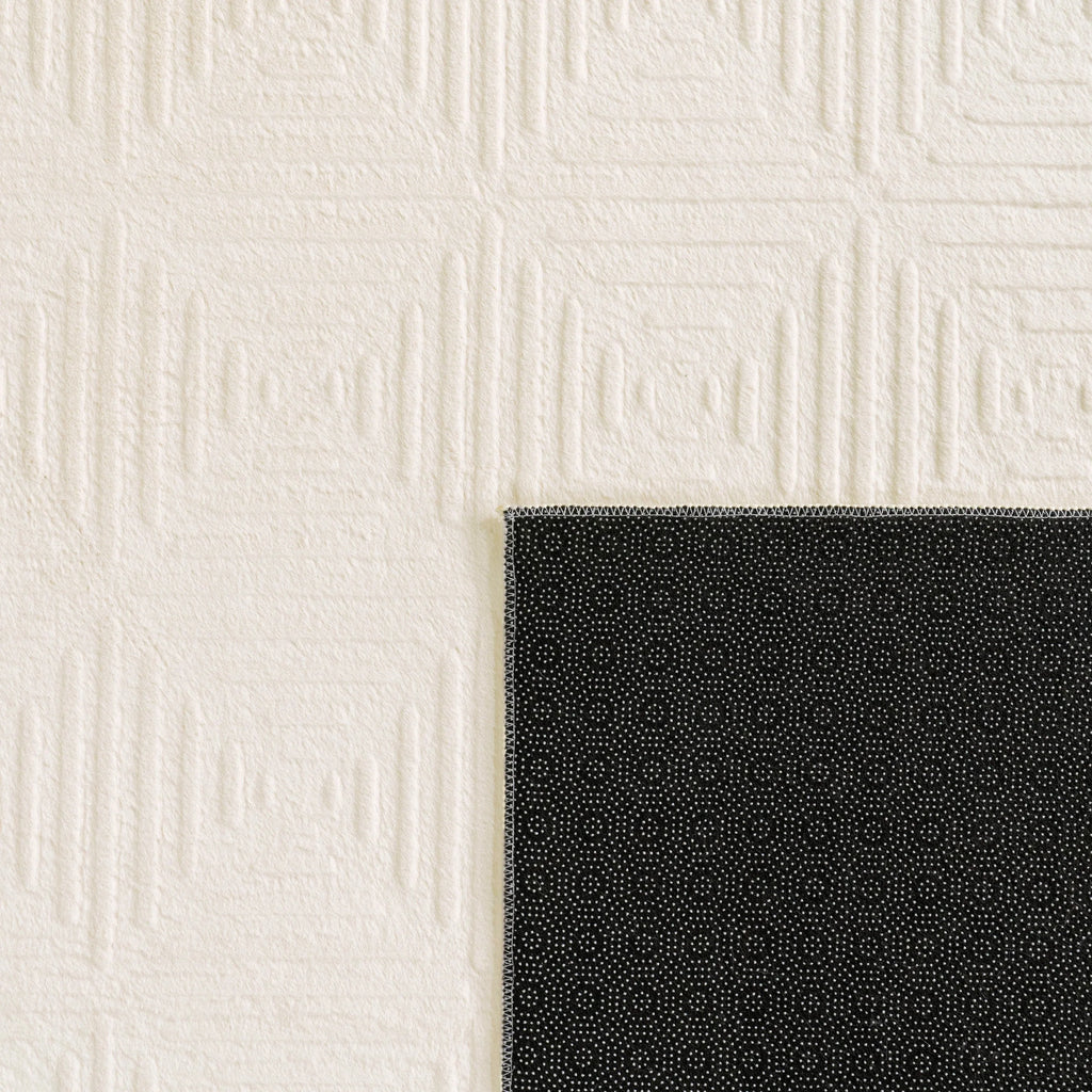 Soft Washable Area Rug Aspen with High-low Pattern, product packaging - House Of Avana