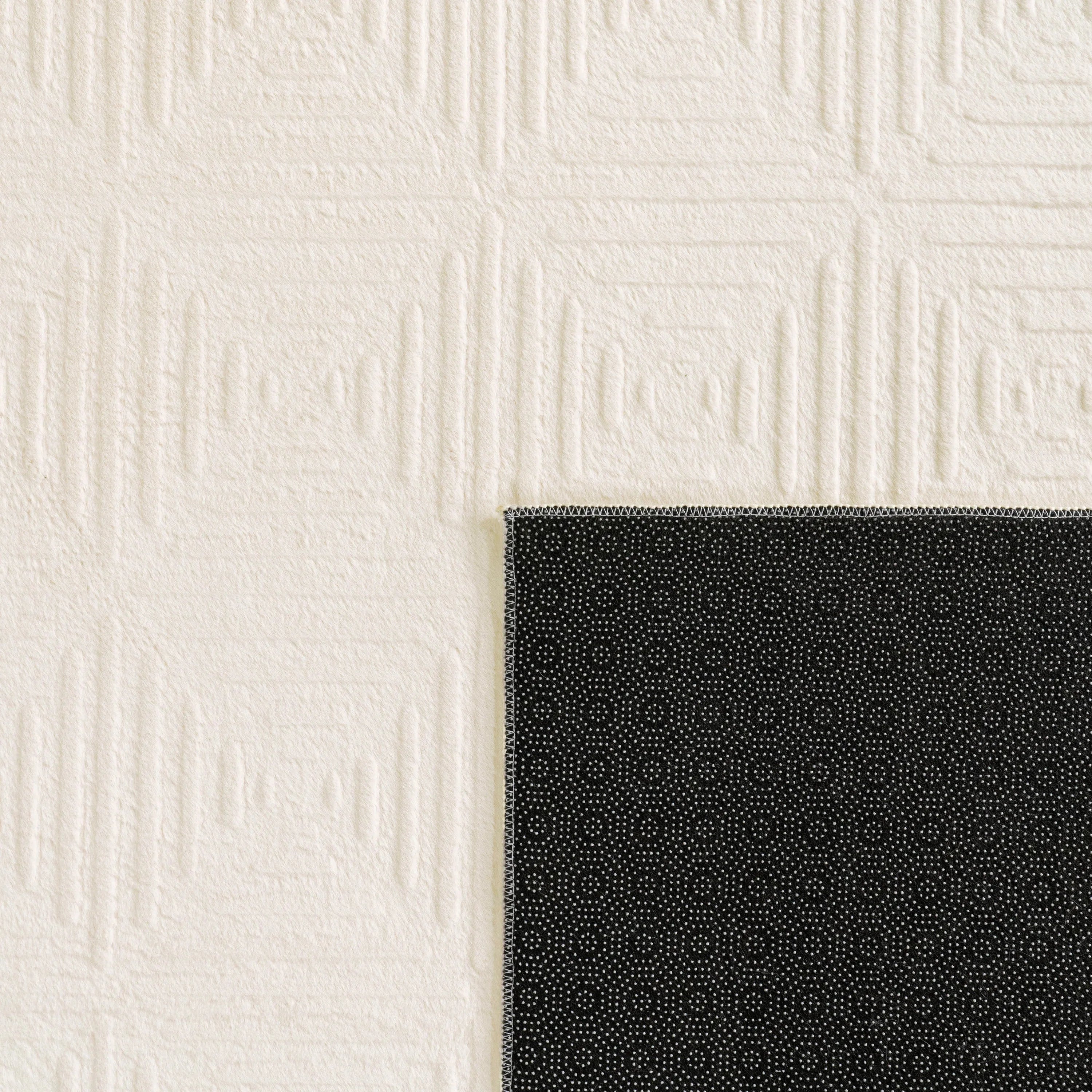 Soft Washable Area Rug Aspen with High-low Pattern, product packaging - House Of Avana