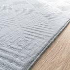 Soft Washable Area Rug Aspen with High-low Pattern, in-use display - House Of Avana