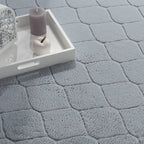 Soft Washable Area Rug Aspen with Moroccan Pattern, alternate view - House Of Avana
