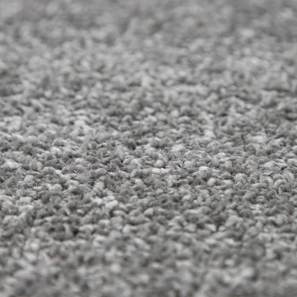 Solid Flatweave Rug Porto for Living Room - Anthracite RugYourHome