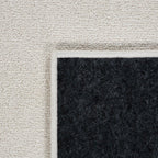 Solid Flatweave Rug Porto for Living Room - Cream RugYourHome