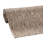 Solid Outdoor Rug for Patio or Balcony weatherproof in Mottled Brown RugYourHome