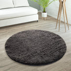 Solid Shag Rug Silky Soft & Fluffy In Light-Brown RugYourHome