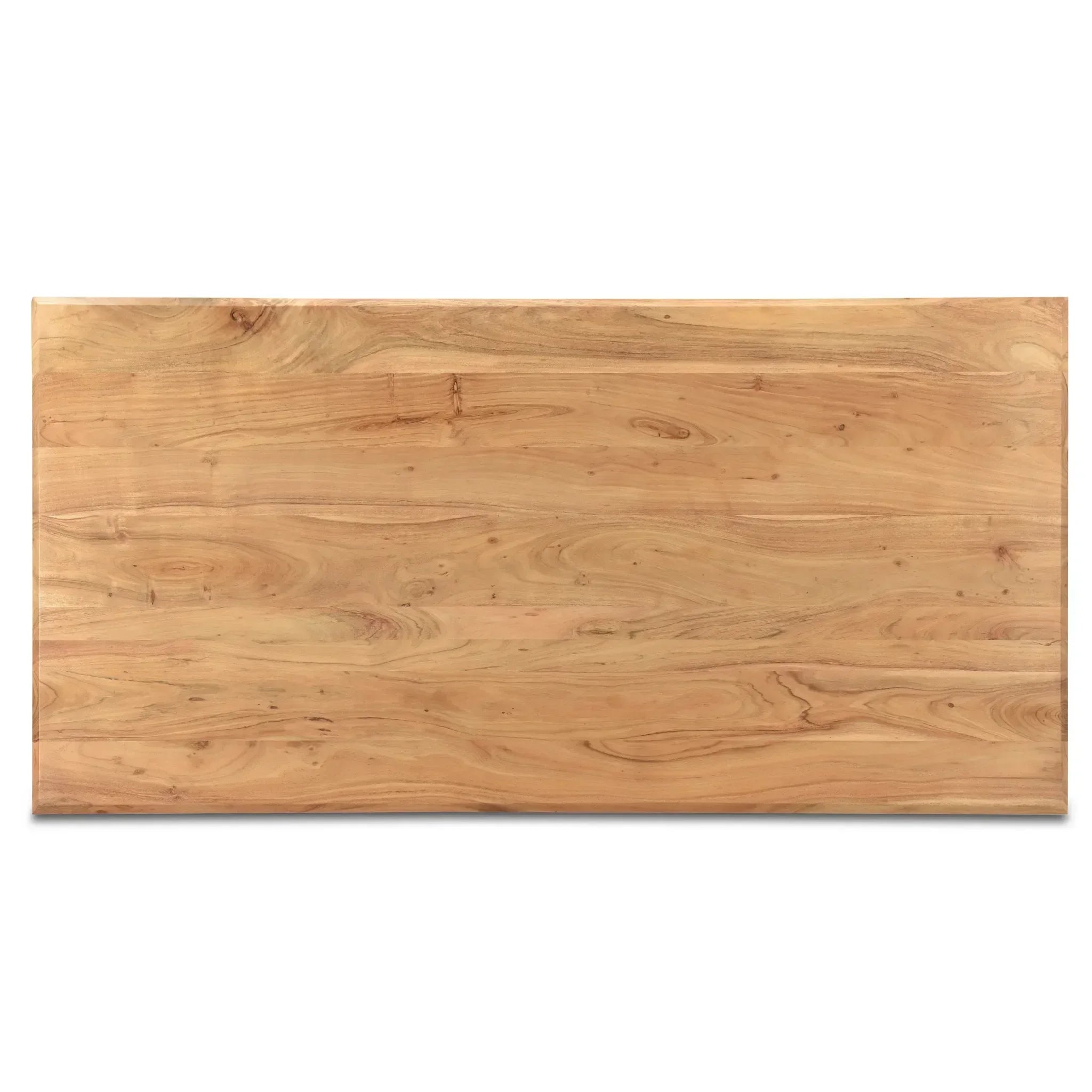 Solid Wood Angled Leg Dining Table - 80 Inch