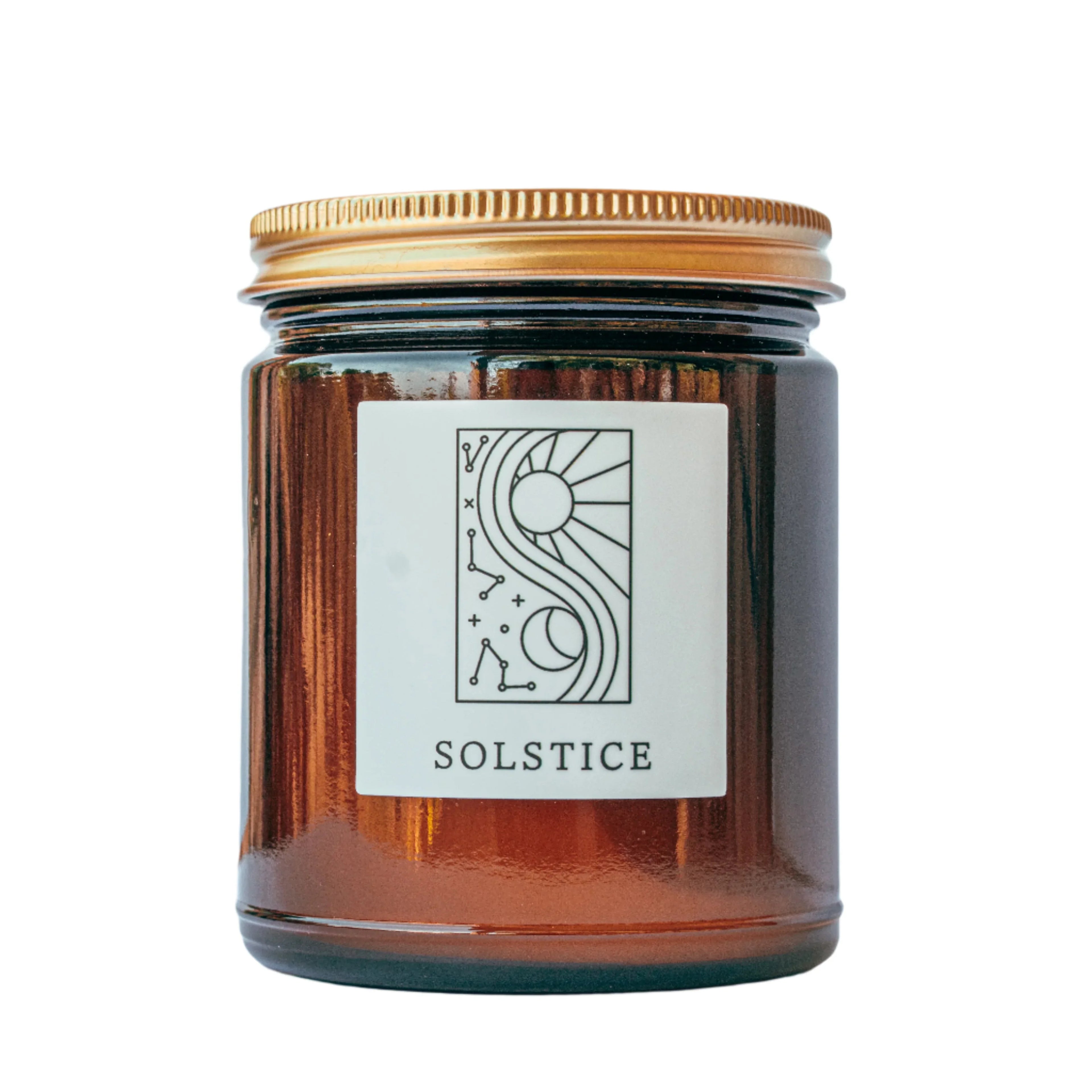 Solstice Fine Fragrance Candle, front view - House Of Avana