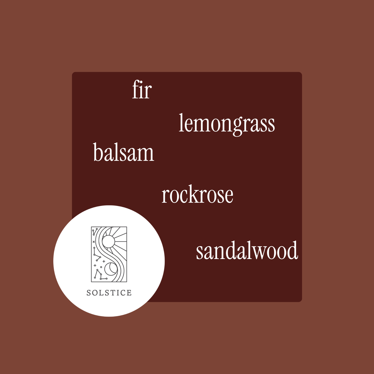 Solstice Fine Fragrance Candle