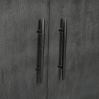 Sparrow Solid Wood 4 Door Sideboard - Gray