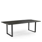 Sparrow Solid Wood Dining Table - Gray