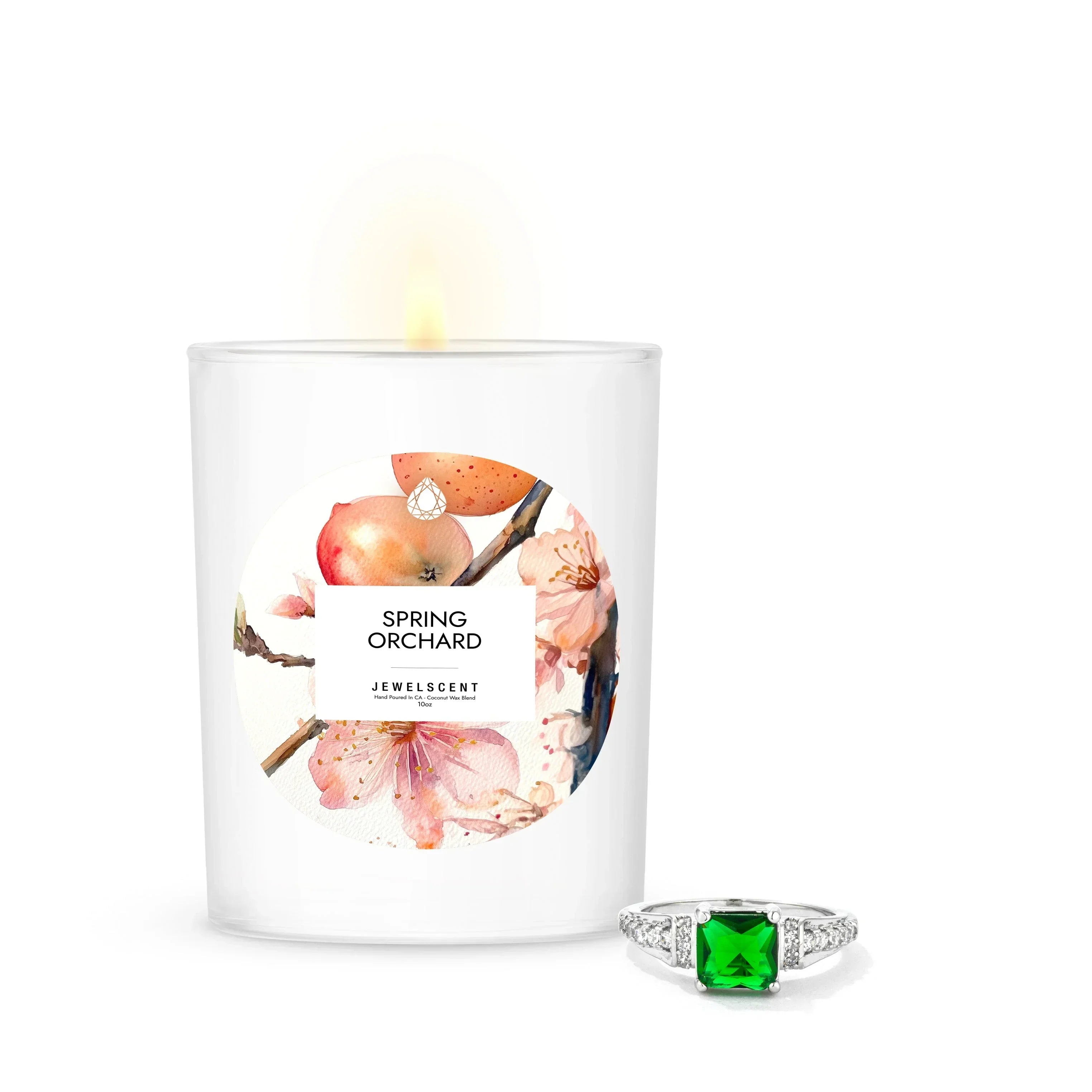 Spring Orchard 10oz Signature Jewelry Candle JewelScent