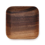 Square Acacia Snack Plates Set for Tableware House Of Avana