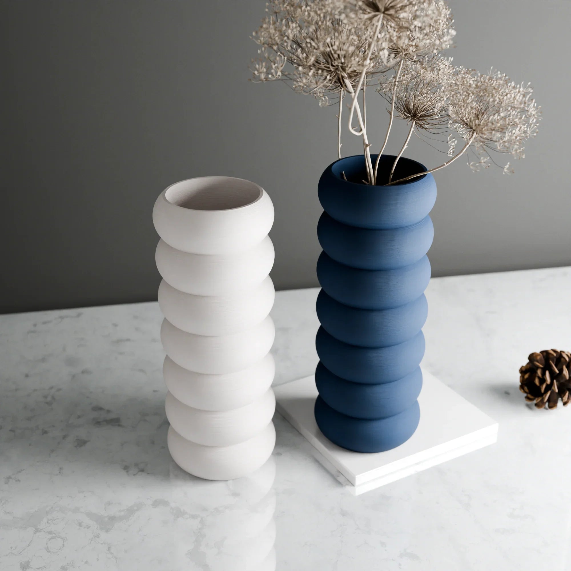 Stacked Vase Modernized Pottery