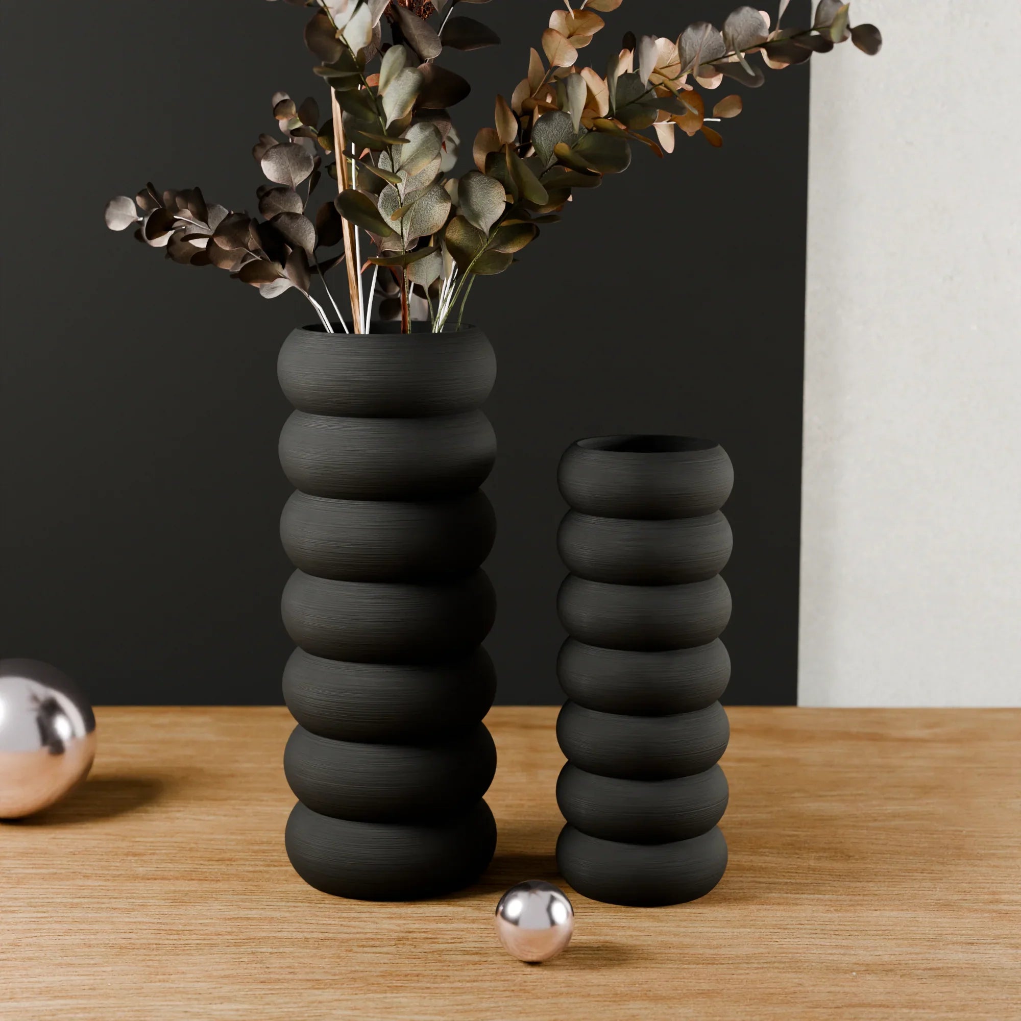 Stacked Vase Modernized Pottery