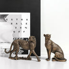 Vintage Cheetah Figurine for Home Decor - House Of Avana