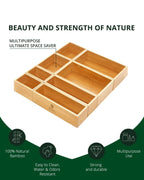 Storage Box Set of 8, Natural Royal Craft Wood