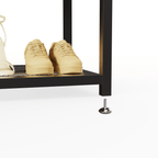 178.5cm H Coat Rack Shoe Bench: Industrial Corner Coat Stand with Shoe Rack Storage Bench for Entryway, Coat Rack Stand with 10 Hooks for Living Room, Bedroom, Rustic Brown House Of Avana