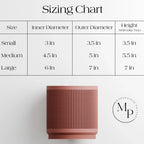 Hanging STREAM Wall Planter Modernized Pottery