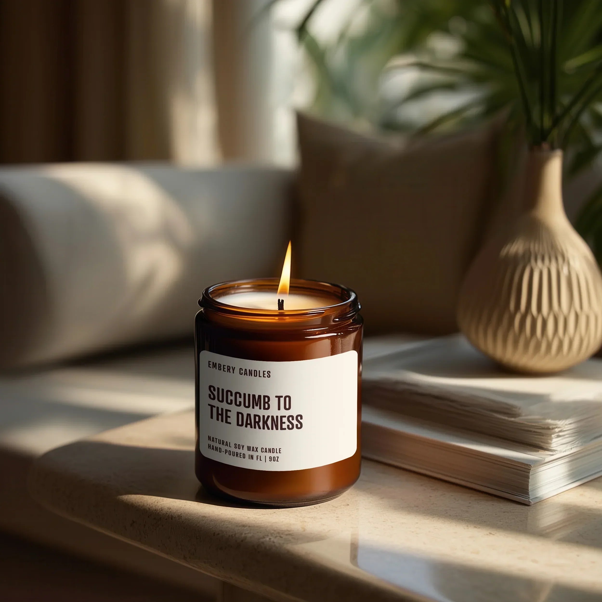 Succumb To The Darkness | Soy Wax Scented Candle