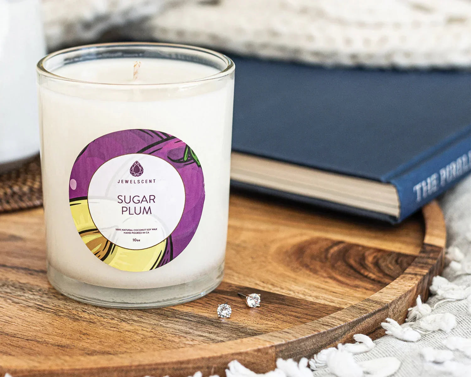 Sugar Plum 10oz Signature Jewelry Candle JewelScent
