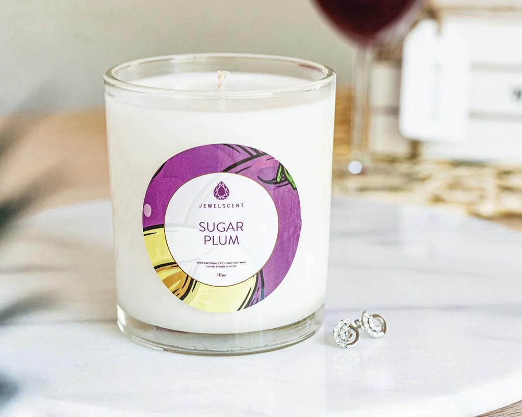 Sugar Plum 10oz Signature Jewelry Candle JewelScent