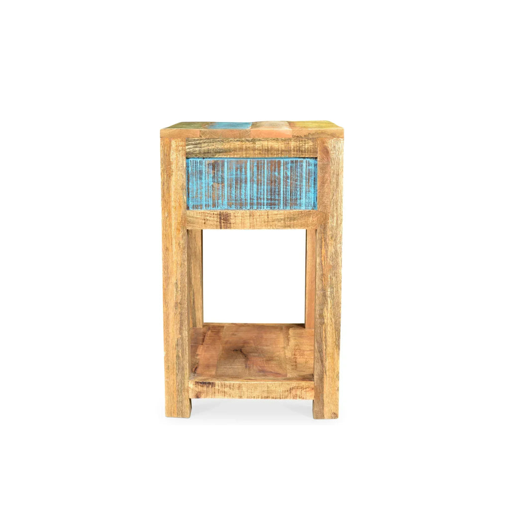 Suman Solid Mango wood end table