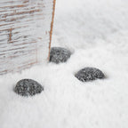 Super Soft Area Rug Fluffy High Pile Cosy Luxurious Touch in Solid Cream RugYourHome