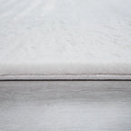 Super Soft Area Rug Fluffy High Pile Cosy Luxurious Touch in Solid Cream RugYourHome