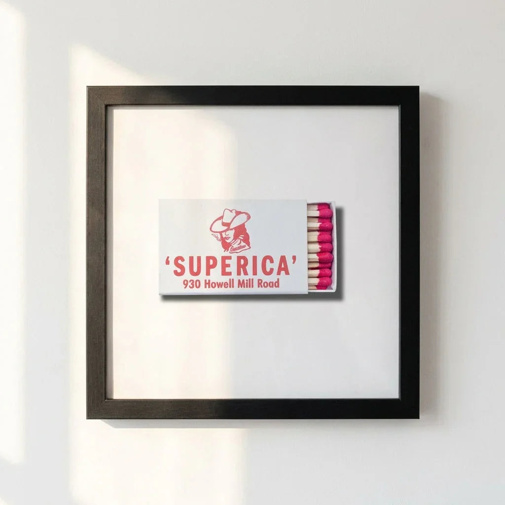 ‘Superica’ Framed Print