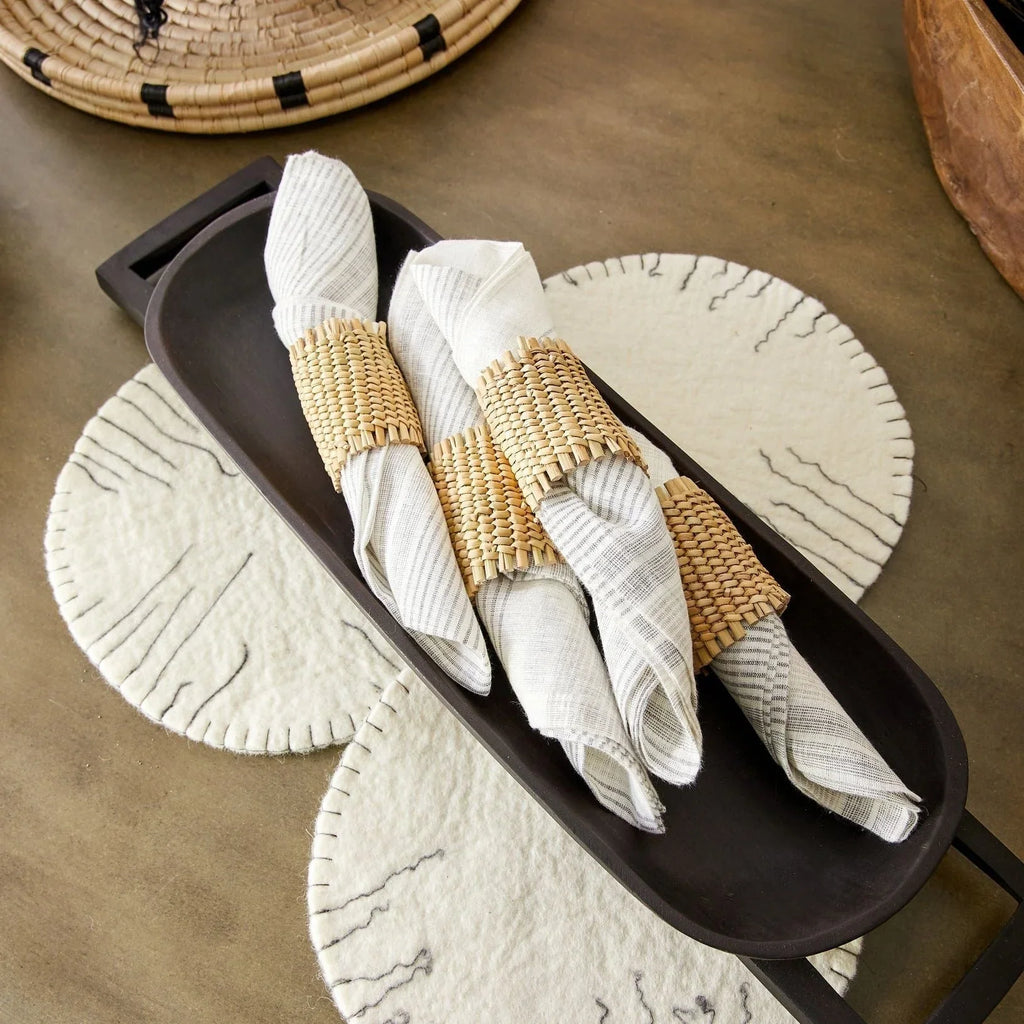 Xhosa Napkin Holders - Set of 4 Kanju Interiors