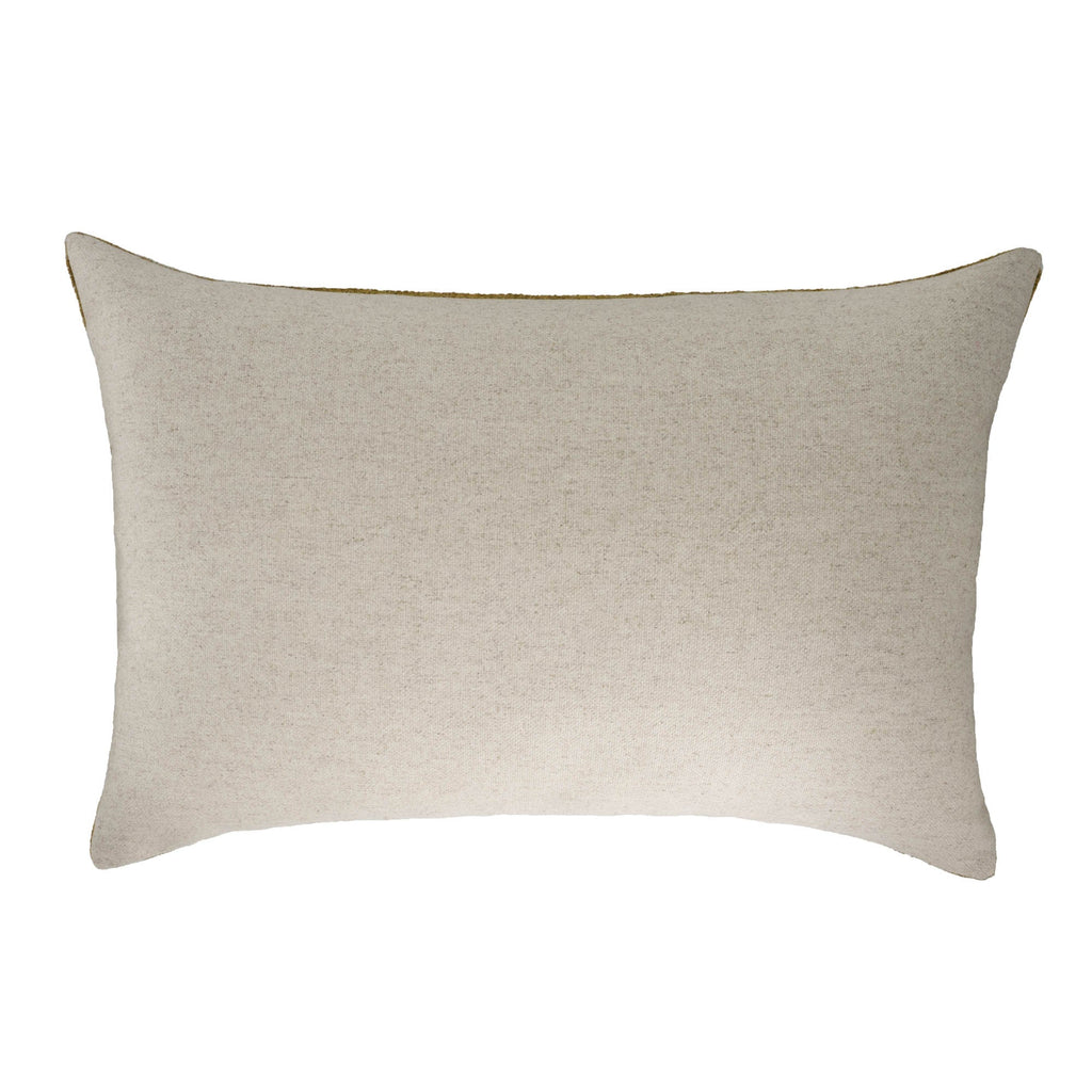 Symphony Silk Velvet Ikat Throw Pillow Cover, 16 x 24