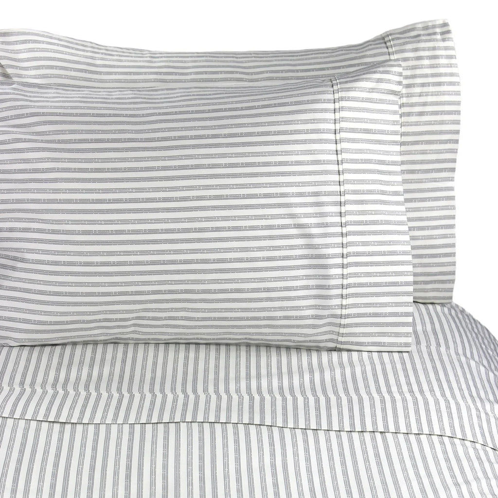 Bamboo Stripe Duvet Set Mélange Home