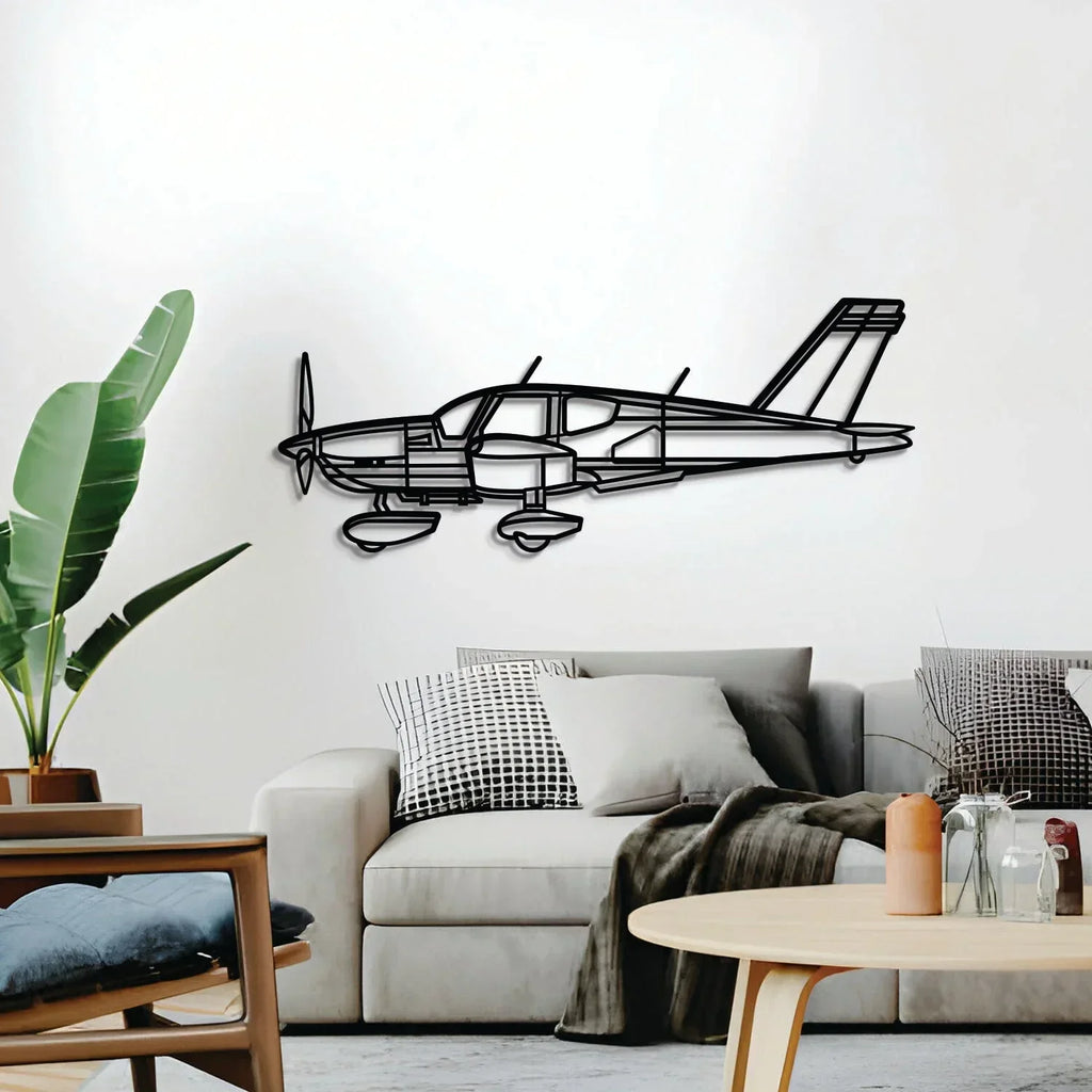 Tb10 Tobago Metal Aircraft Wall Art - Ncp0604, back view - House Of Avana