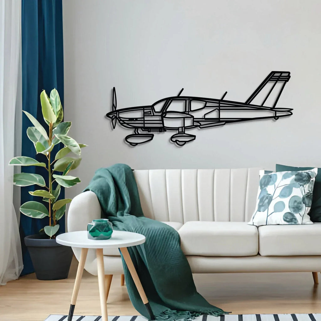 Tb10 Tobago Metal Aircraft Wall Art - Ncp0604, detail shot - House Of Avana
