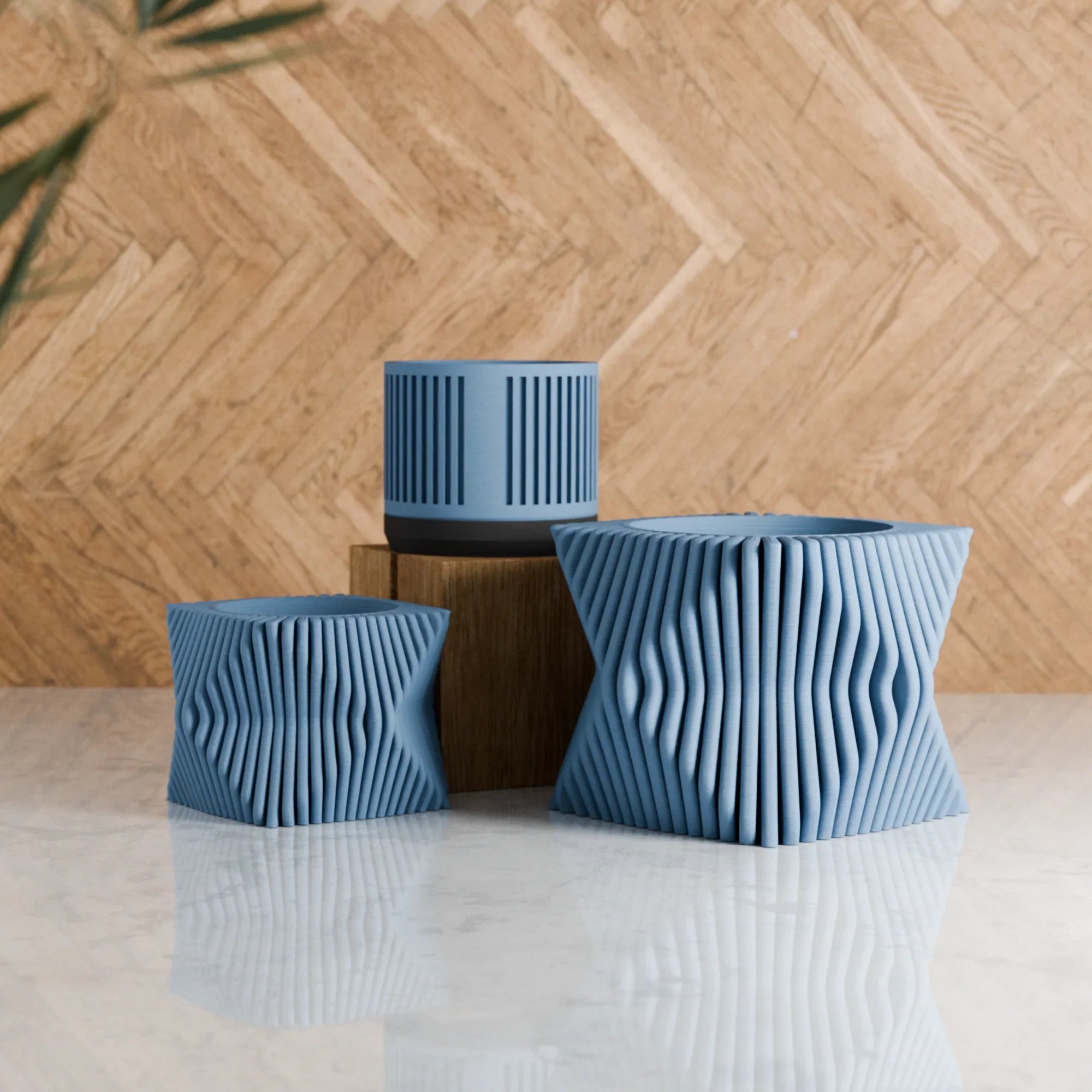 Tide Planter, top view - House Of Avana