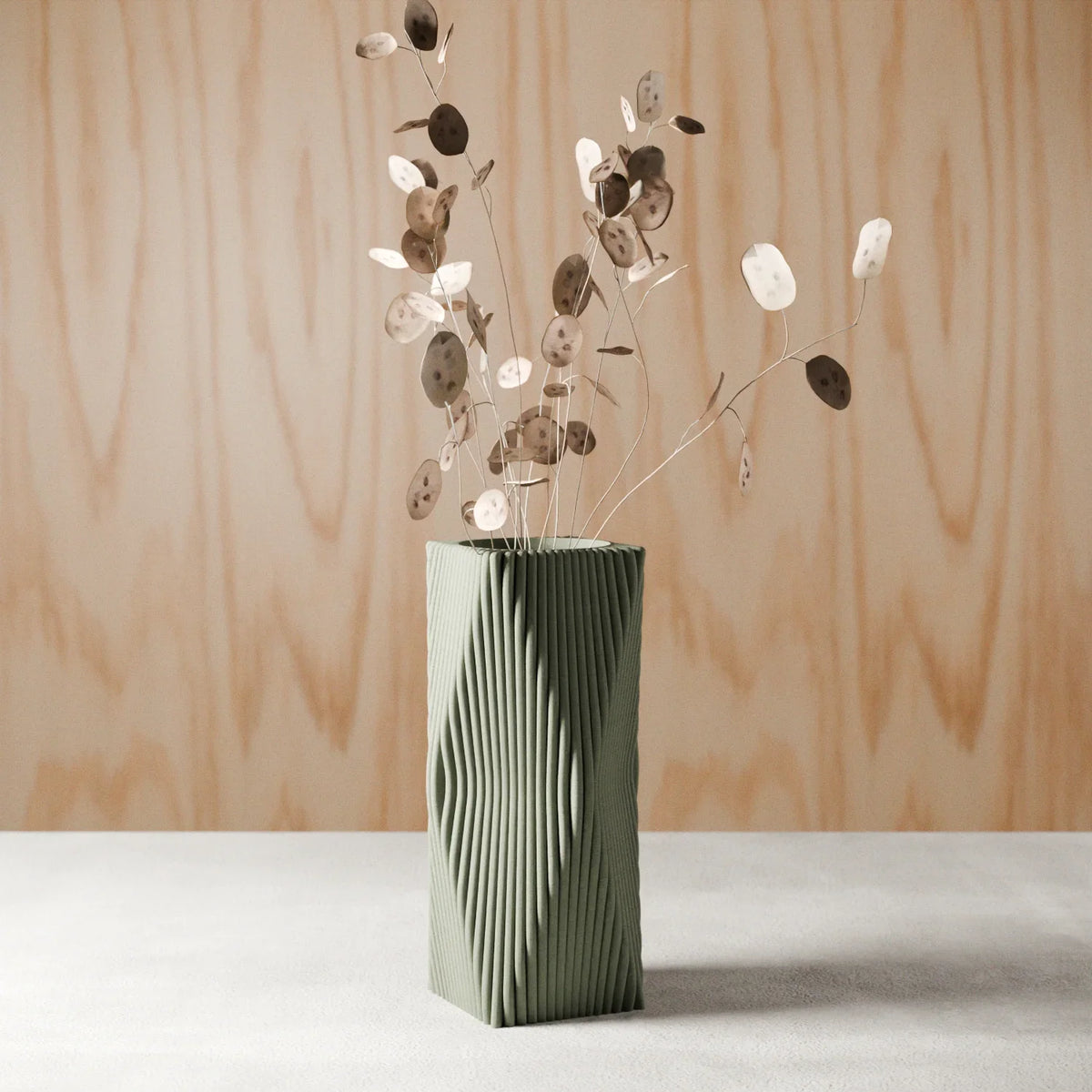Tides Vase, back view - House Of Avana